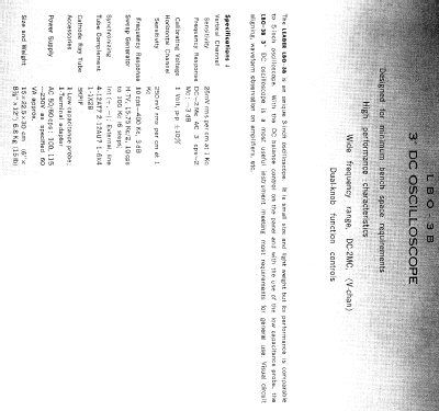 Utility Scope LBO-3B; Leader Electronics (ID = 238524) Equipment