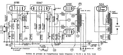 High-Fidelity Amplifier TL/10; Leak, H.J.; London (ID = 1785324) Ampl/Mixer