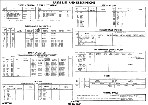 Stereo 50; Leak, H.J.; London (ID = 604283) Ampl/Mixer