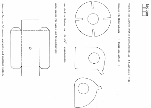 Lectron Funktionsmodelle; Lectron GmbH; (ID = 1850765) teaching