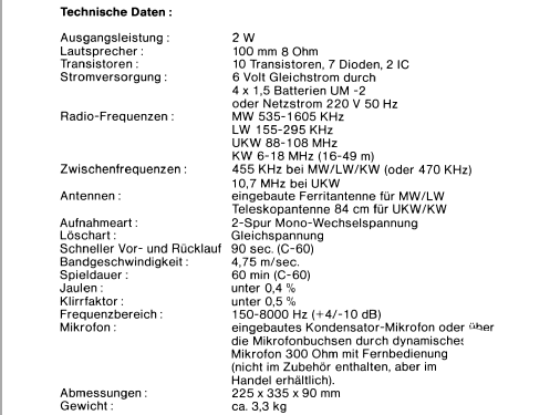 Poppy CR-208; Lehnert GmbH, Poppy; (ID = 1241074) Radio