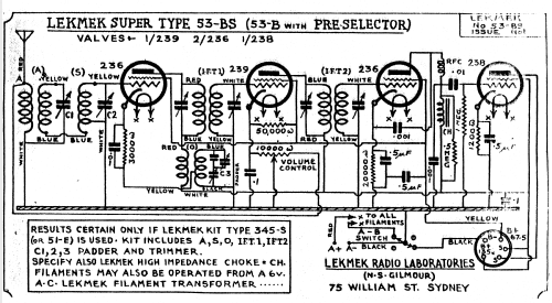 53-BSM Ch= 53-BS; Lekmek Radio (ID = 2184960) Radio