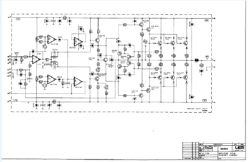Power amplifier 2-120, 2-220, 2-440; LEM Professional (ID = 2189369) Ampl/Mixer