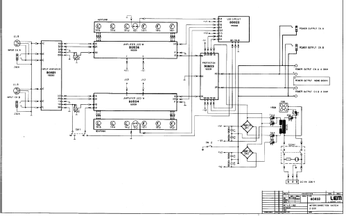 Power amplifier 2-120, 2-220, 2-420; LEM Professional (ID = 2189372) Ampl/Mixer