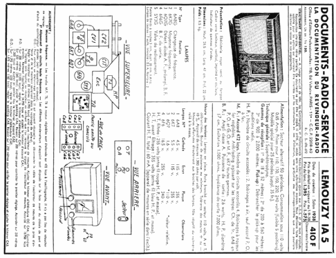 IA5; Lemouzy; Paris (ID = 1673133) Radio