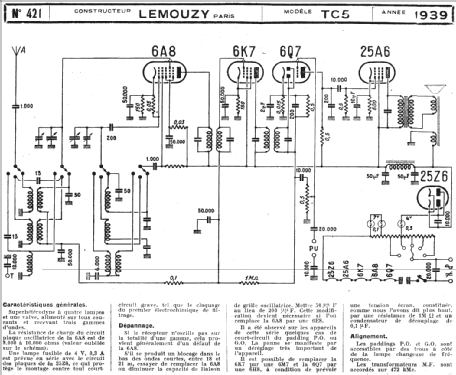 TC5; Lemouzy; Paris (ID = 219764) Radio