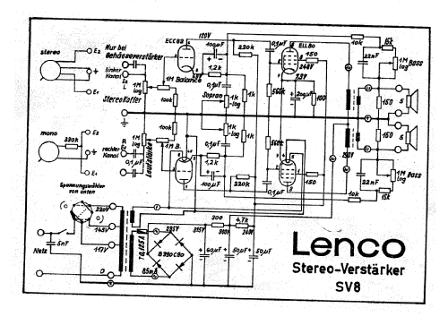 ST 24 V Ch= SV 8; Lenco; Burgdorf (ID = 2017943) Ampl/Mixer