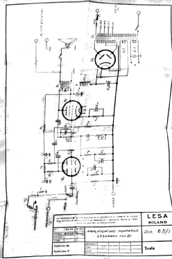 Lesaphon 21; LESA ; Milano (ID = 2974996) Enrég.-R