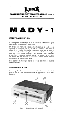 Mady 1; LESA ; Milano (ID = 3022889) Enrég.-R