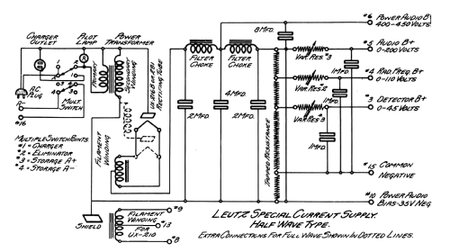 Current Supply Unit Type L; Leutz, C.R., Inc. (ID = 2949393) Fuente-Al