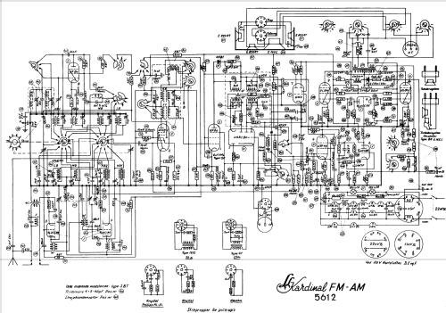 Kardinal FM-AM 5612; Linnet & Laursen LL (ID = 1905681) Radio