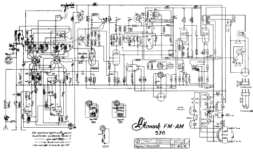 Monark FM-AM 573; Linnet & Laursen LL (ID = 674479) Radio