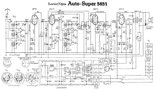 5651; Loewe-Opta; (ID = 1318240) Car Radio