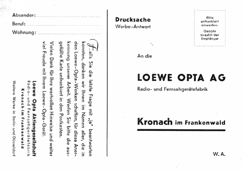 Apollo 1761W; Loewe-Opta; (ID = 2801606) Radio