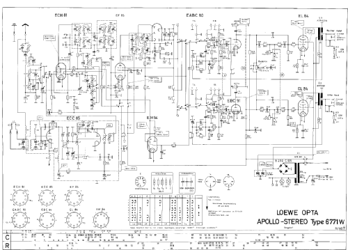 Apollo-Stereo 6771W; Loewe-Opta; (ID = 14851) Radio