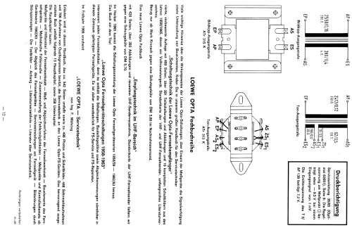 Aristokrat 63 073; Loewe-Opta; (ID = 602178) Television