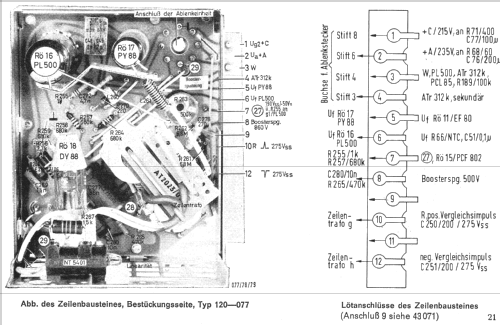 Arosa 43 131; Loewe-Opta; (ID = 745793) Television