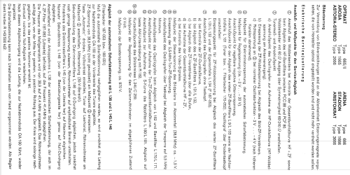 Arosa SL1665; Loewe-Opta; (ID = 734759) Televisore