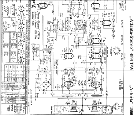 Astoria-Stereo 2666; Loewe-Opta; (ID = 621746) TV-Radio