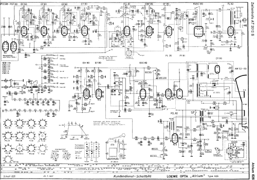 Atrium 626; Loewe-Opta; (ID = 687186) Television