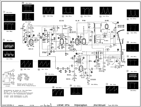 Atrium 654; Loewe-Opta; (ID = 658897) Televisore