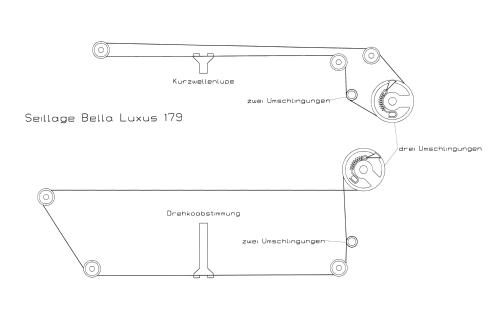 Bella-Luxus 179W; Loewe-Opta; (ID = 2365679) Radio