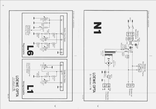 CT 5018 COLOR Ch= C5000/76; Loewe-Opta; (ID = 2103684) Television