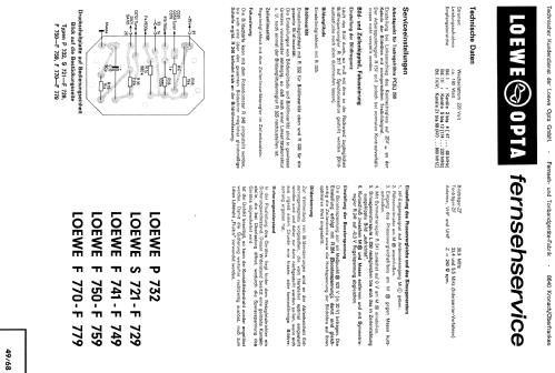 F743 13043; Loewe-Opta; (ID = 583083) Fernseh-E