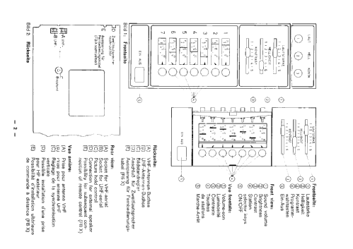F 654 electronic 52356; Loewe-Opta; (ID = 2691406) Television