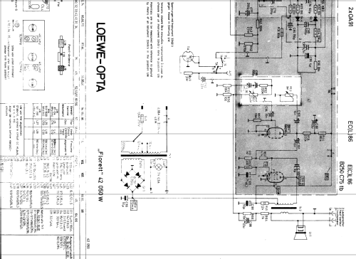 Florett 42050 ; Loewe-Opta; (ID = 332865) Radio