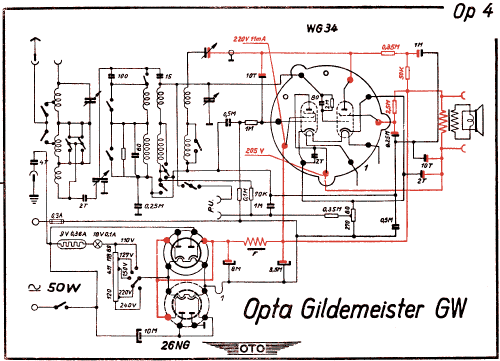 Gildemeister GW; Loewe-Opta; (ID = 3017342) Radio