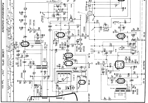 Iris 624; Loewe-Opta; (ID = 290961) Television