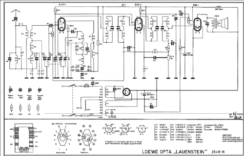 Lauenstein 2648W; Loewe-Opta; (ID = 49389) Radio