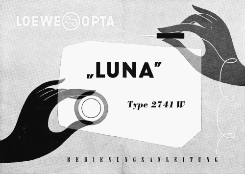 Luna 2741W; Loewe-Opta; (ID = 1329716) Radio