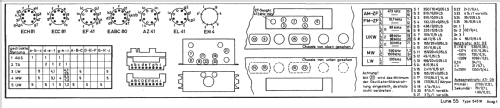 Luna 55 545W; Loewe-Opta; (ID = 20268) Radio