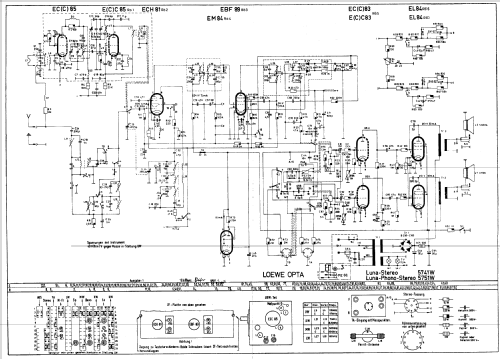 Luna-Phono-Stereo 5751W; Loewe-Opta; (ID = 245885) Radio