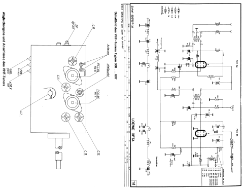 Magier 600; Loewe-Opta; (ID = 460463) Television