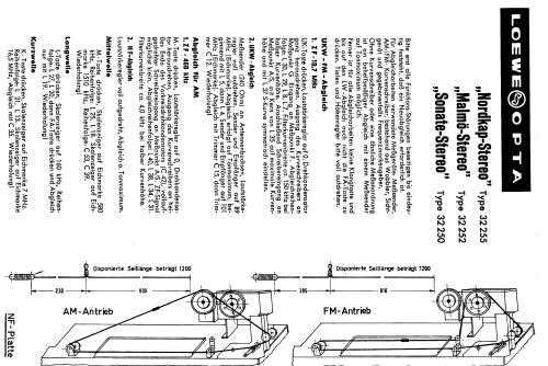 Malmö-Stereo 32252T/W; Loewe-Opta; (ID = 332501) Radio