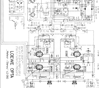 Meteor-Stereo 42080 ; Loewe-Opta; (ID = 173587) Radio
