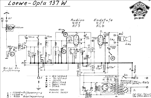 Opta 137W; Loewe-Opta; (ID = 1074227) Radio