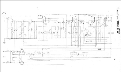 Löwe-Opta 1965GW; Loewe-Opta; (ID = 8391) Radio