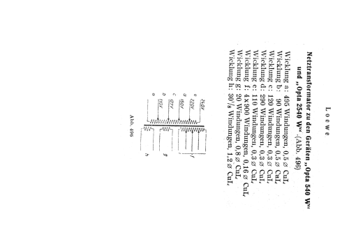 Opta 2540W; Loewe-Opta; (ID = 341299) Radio