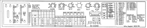 Opta-Magnet 8053Wb; Loewe-Opta; (ID = 17525) Radio