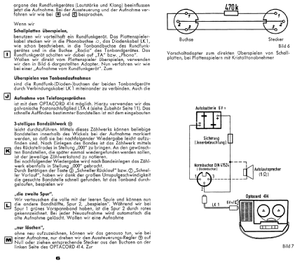 Optacord 414; Loewe-Opta; (ID = 2097176) R-Player