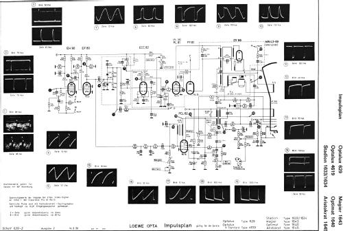 Optalux 629; Loewe-Opta; (ID = 314163) Television