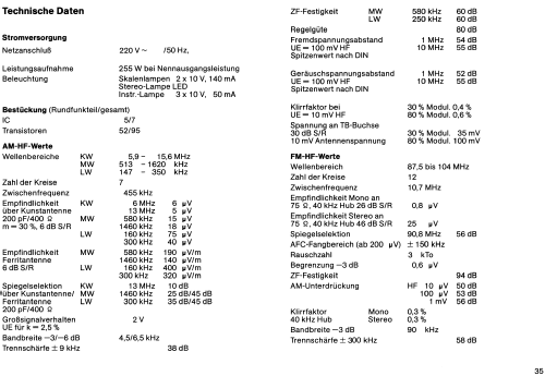 Profisound SDK 905 58231; Loewe-Opta; (ID = 2661149) Radio