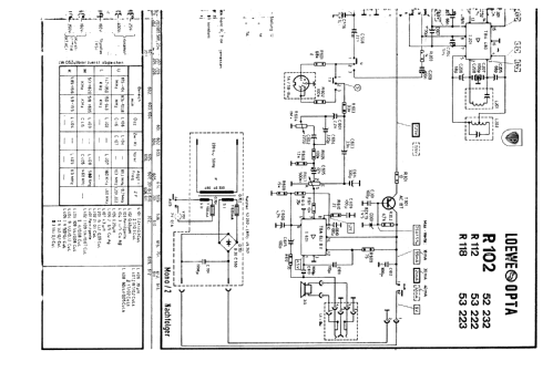 R118 53223; Loewe-Opta; (ID = 214776) Radio