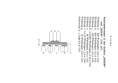 R533W; Loewe-Opta; (ID = 341262) Radio