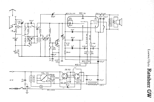 Ratsherr GW; Loewe-Opta; (ID = 8736) Radio