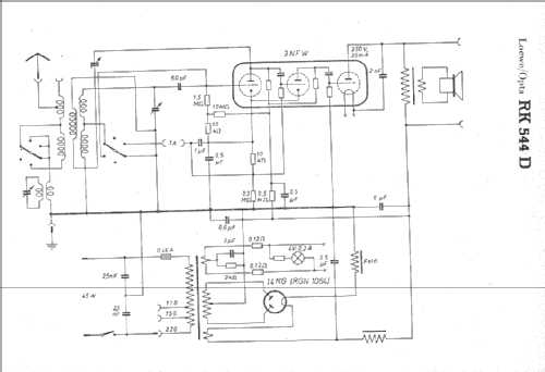 RK544D ; Loewe-Opta; (ID = 8739) Radio